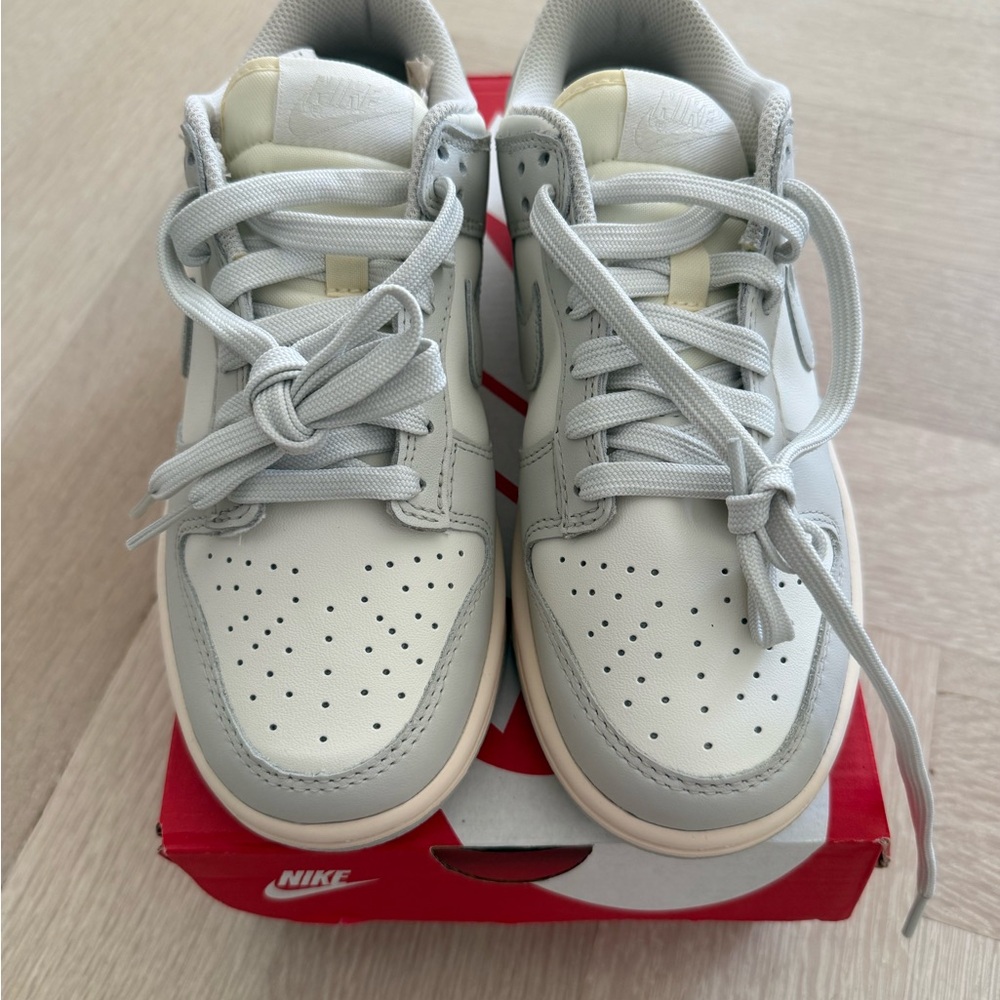 Nike Dunk Low in Red and White